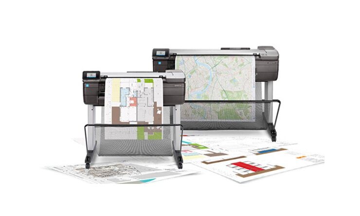 HP DesignJet T830 Plotter Yazıcı
